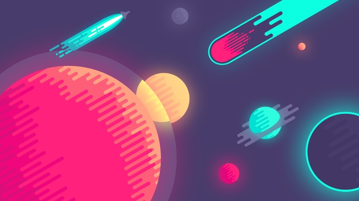 vectors, planet