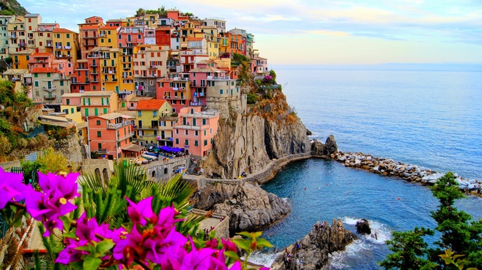 houses, Italy, city, cities