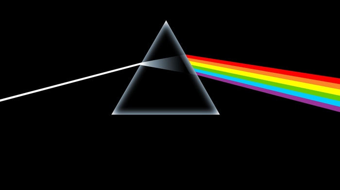 prism, pink floyd, cover art, album covers