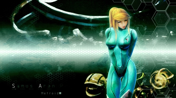 bodysuit, Samus Aran