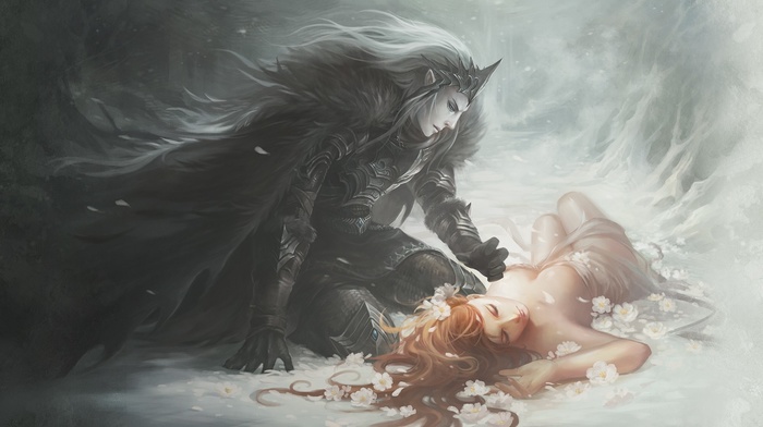 snow, winter