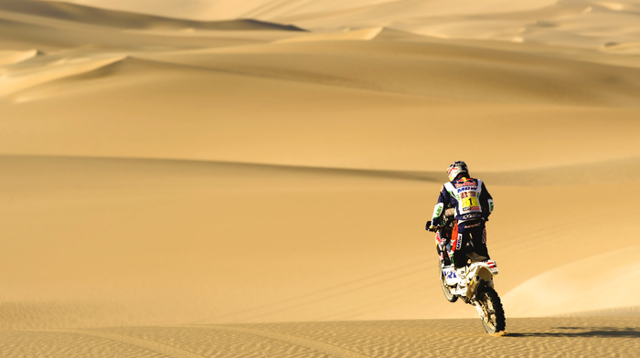 sports, motorcycle, sand, desert