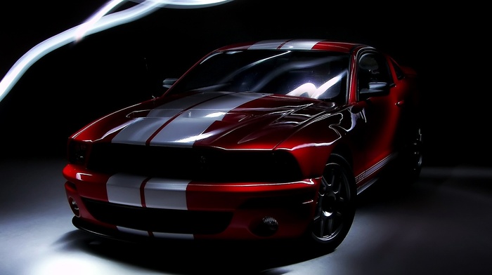 Ford Mustang, American cars, Shelby GT500, muscle cars, car