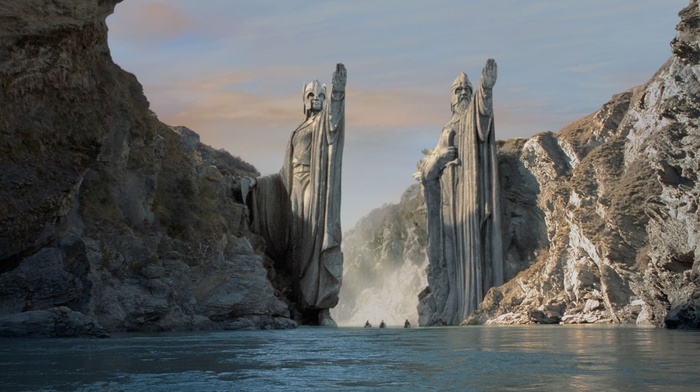 The Lord of the Rings The Fellowship of , The Lord of the Rings, Argonath