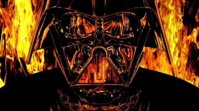 movies, Darth Vader, Star Wars, reflection