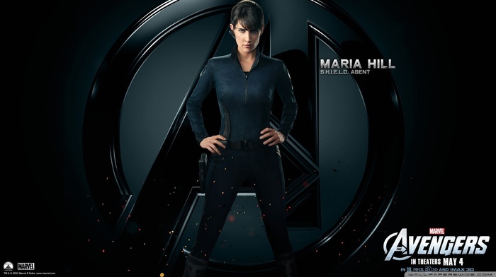 The Avengers, S.H.I.E.L.D., movies, hands on hips, Maria Hill, Cobie Smulders
