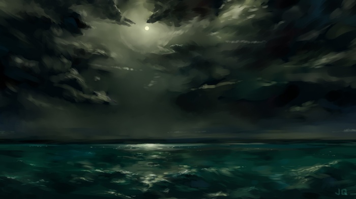 artwork, clouds