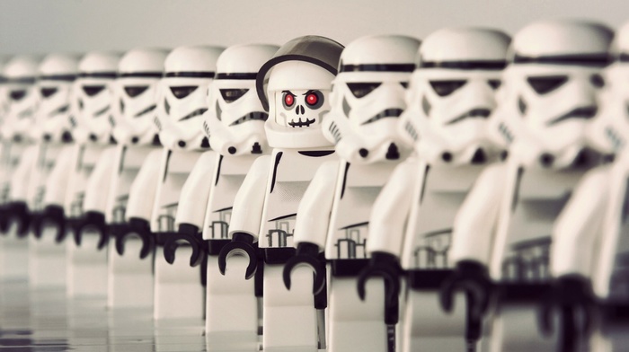 stormtrooper, white, LEGO, Star Wars, humor
