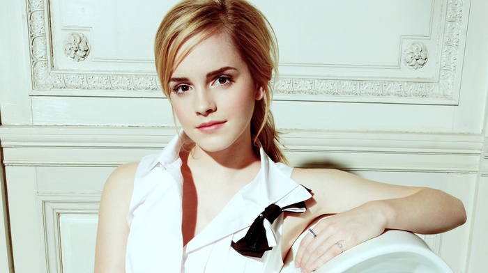 blonde, Emma Watson, celebrity, actress, girl