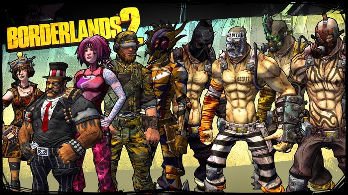 Borderlands 2, vault hunters, Borderlands