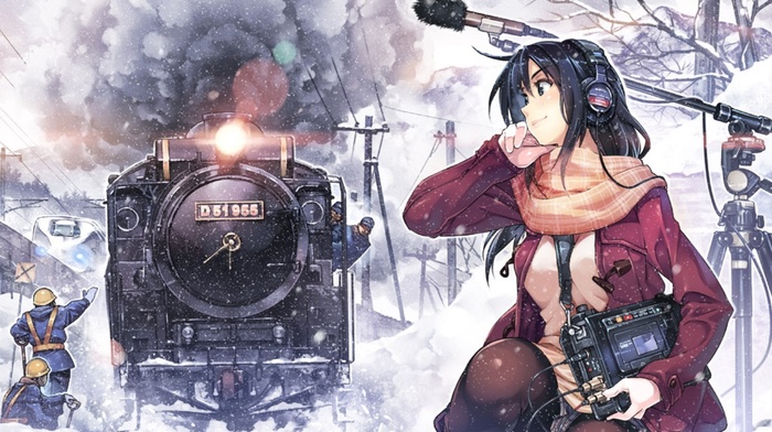 Rail Wars, anime girls
