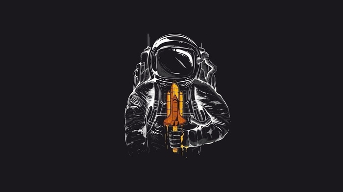 astronaut, popsicle
