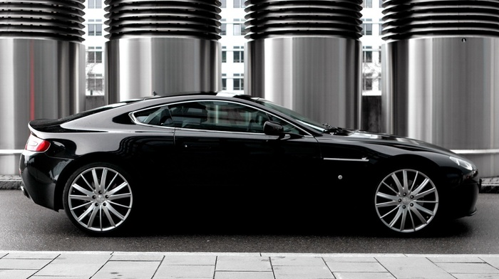 black, auto, Aston Martin, cars, design