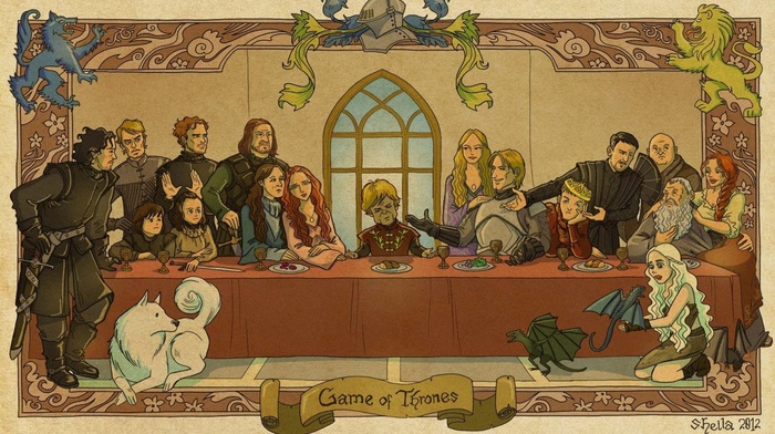 Game of Thrones, the last supper