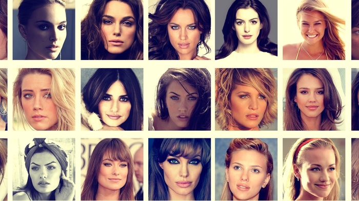 Natalie Portman, Olivia Wilde, celebrity, Angelina Jolie, Amber Heard, Keira Knightley, Megan Fox, Anne Hathaway, Scarlett Johansson, Jessica Alba