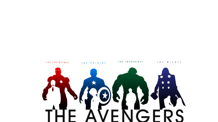 Hulk, Iron Man, The Avengers, Thor, Captain America