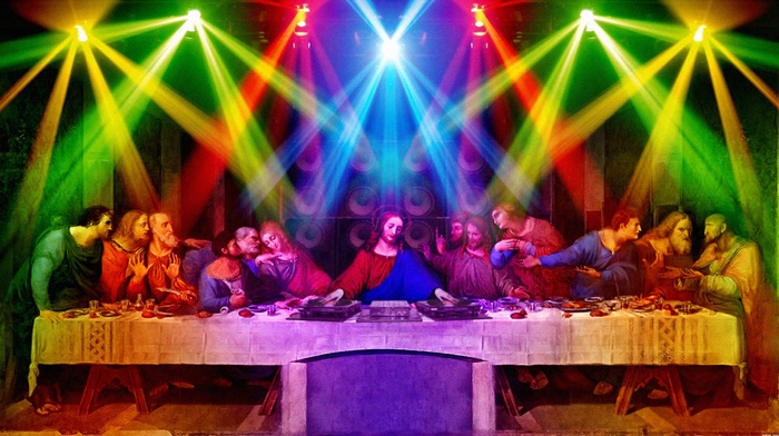 the last supper, anime, nightclubs, 12 Disciples