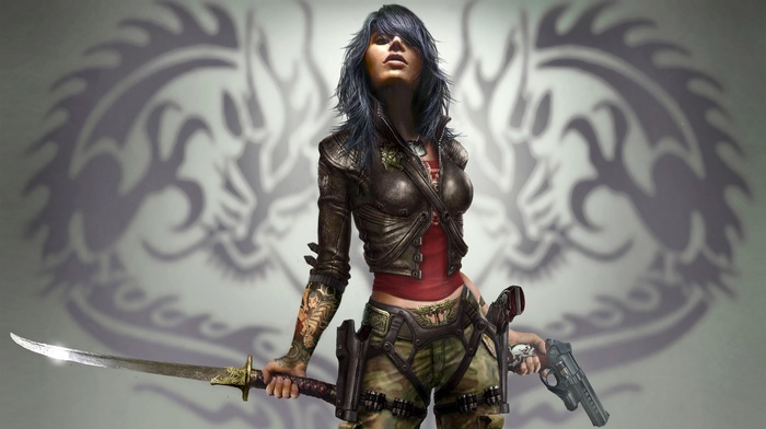 Wet Video Game, fantasy art