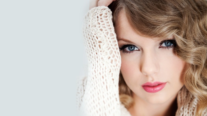singer, celebrity, blue eyes, Taylor Swift, netted, blonde