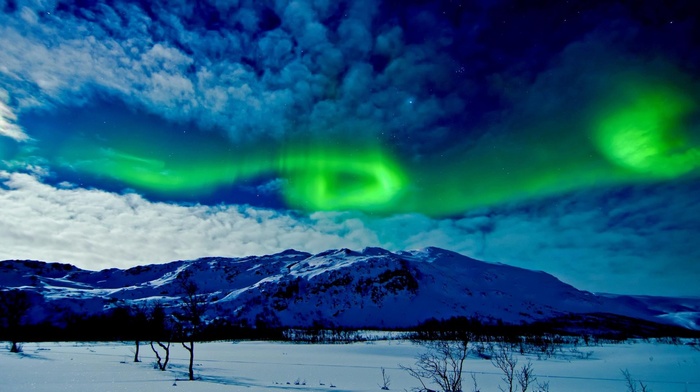 sky, aurorae, nature