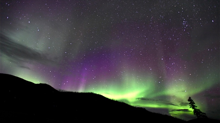 nature, sky, aurorae