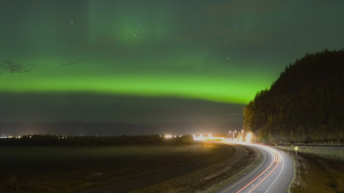 aurorae, sky, nature