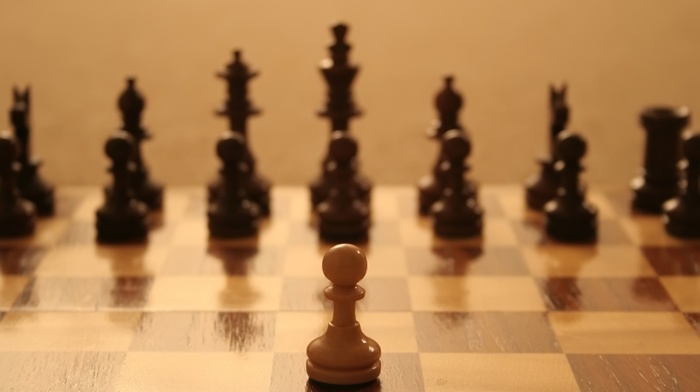chess, board games, depth of field