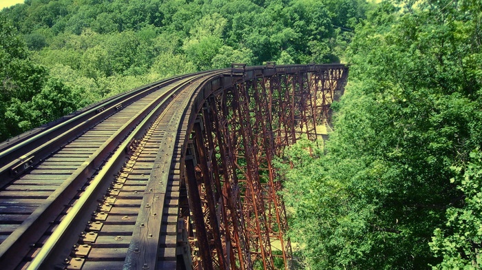 railway, bridge