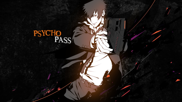 anime, Shinya Kogami, anime boys, Psycho, Pass