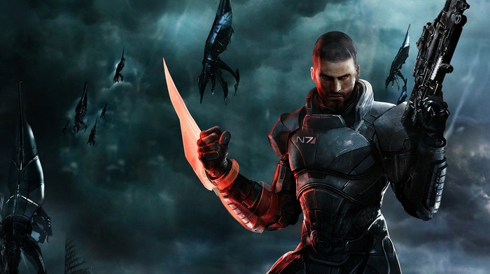 Mass Effect, video games, Reapers, Commander Shepard