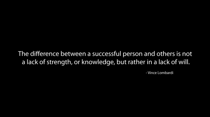 Vince Lombardi, quote
