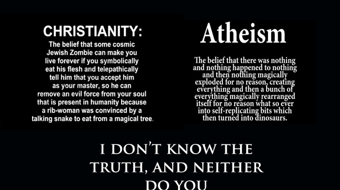 Christianity, atheism