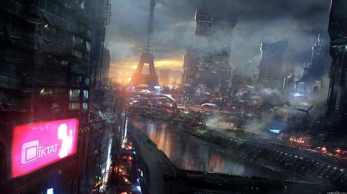 futuristic, Paris