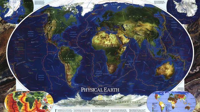geography, map, Earth
