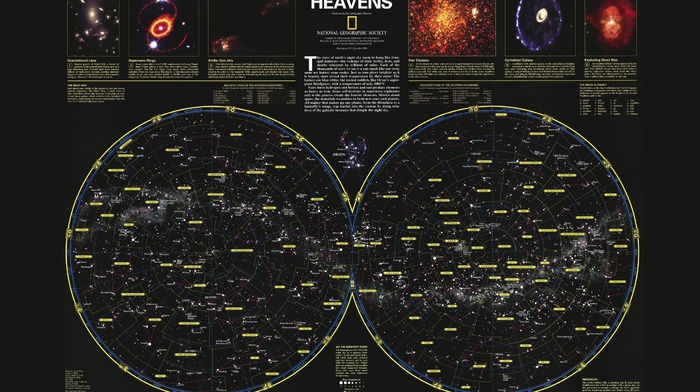 National Geographic, star map