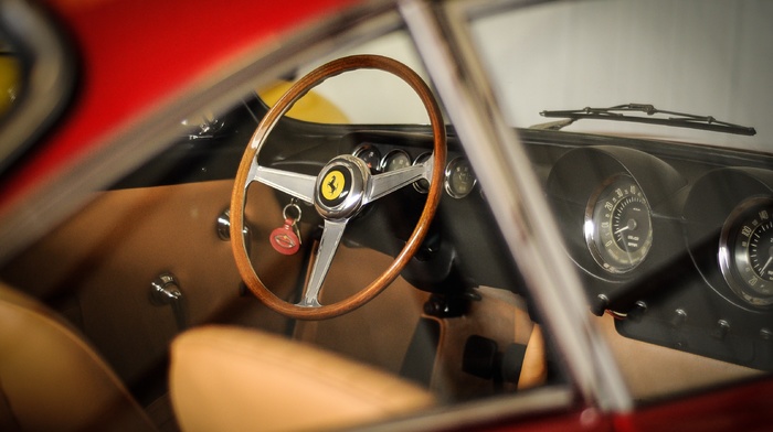 Classic Ferrari, old car, vintage, car, Ferrari, 250 GT Lusso