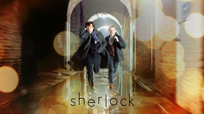 Martin Freeman, Sherlock Holmes, Benedict Cumberbatch, Sherlock, John Watson, London