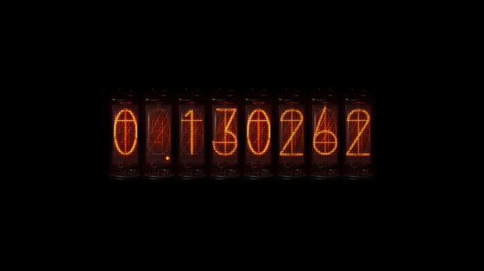 time travel, steinsgate, anime, Divergence Meter, Nixie Tubes