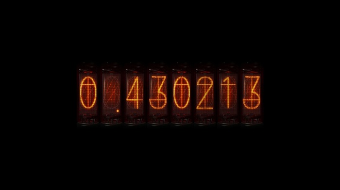 steinsgate, time travel, Divergence Meter, anime, Nixie Tubes