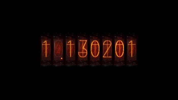 steinsgate, time travel, Divergence Meter, anime, Nixie Tubes