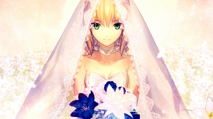 Saber, anime girls, Takeuchi Takashi, fate series, Type, moon