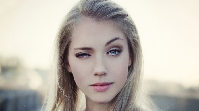 blue eyes, blonde, girl