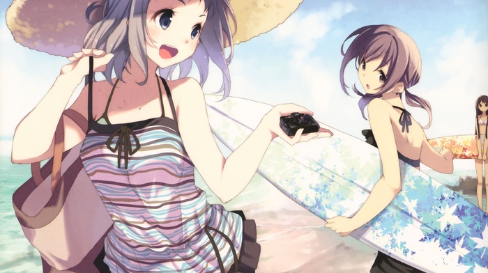 anime, anime girls, original characters