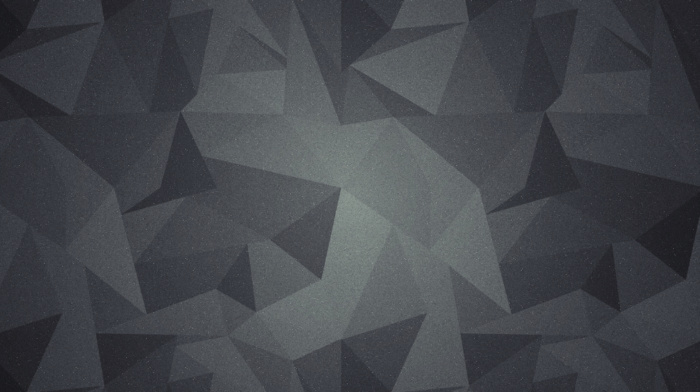 low poly, gray, abstract