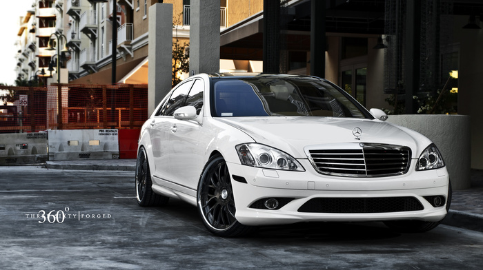 cars, Mercedes, Mercedes-Benz, tuning, white