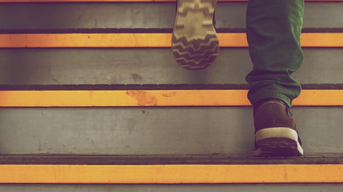 material style, stairs, Android L, minimalism, pattern, simple background