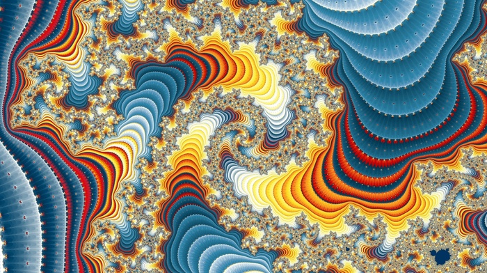 fractal, psychedelic, digital art, abstract