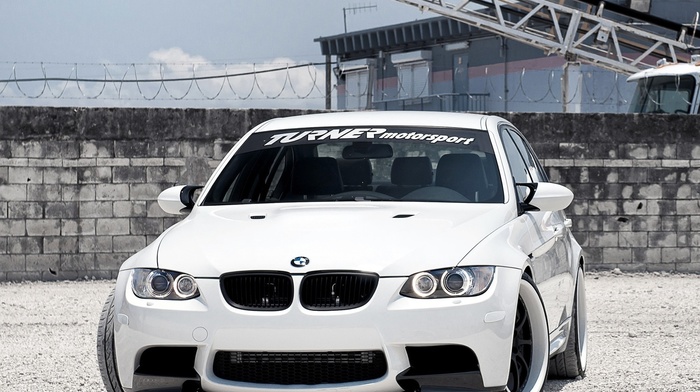 cars, bmw, white