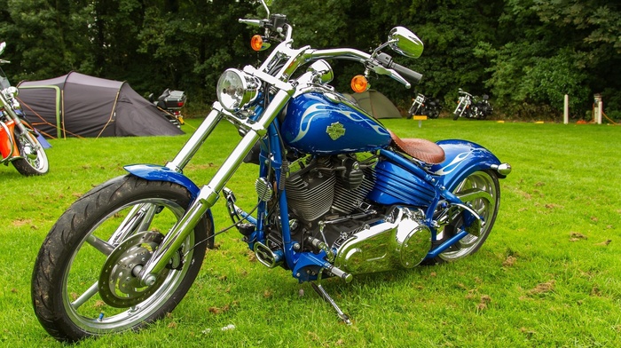 bike, blue, motorcycles