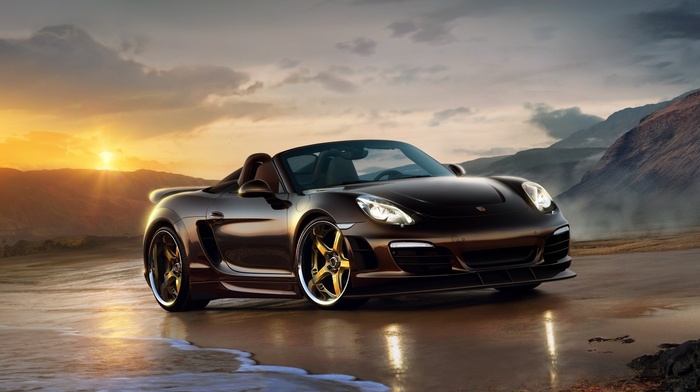 cars, sea
